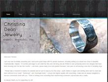 Tablet Screenshot of christinadeanjewelry.com